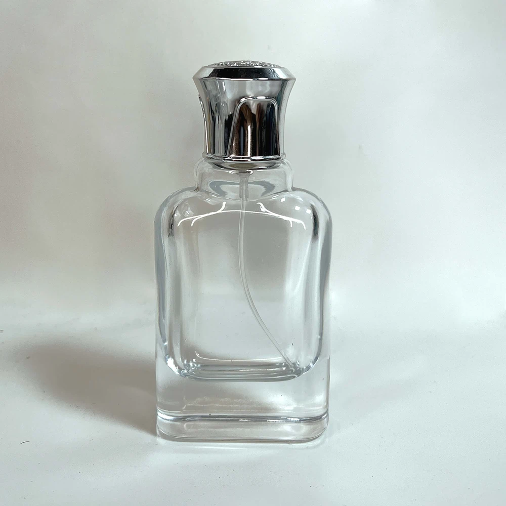 Silver Chrome Cap Bottle